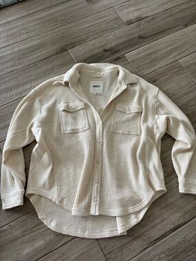 aerie offline button down